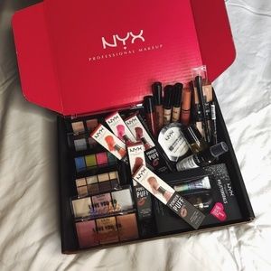 Unused beauty products NYX January Box